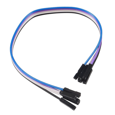 ACEIRMC MAX6675 thermocouple sensor kit, 6pcs, DC 3-5V, blue/purple/white wires with black connectors