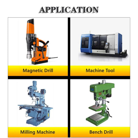 Application of Annular Cutters Arbor MT3 Morse Taper in magnetic drill, machine tool, milling machine, and bench drill