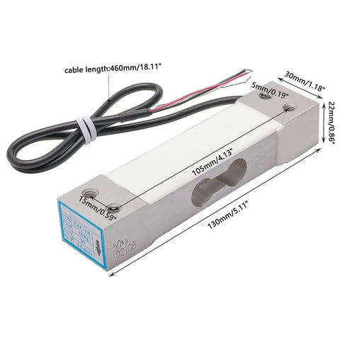 50Kg Platform Scale Load Cell Sensor For Electronic Balance - Heavy Duty, Pro Grade Precision, aluminum 50Kg capacity