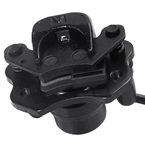 Rear Hand Hydraulic Disc Brake Caliper Assembly with Pads for Chinese ATV Quad Replacement 50cc-125cc close-up view