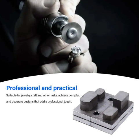 Pro Grade Disc Cutter Kit With 4 Hole Punch Die Disc Set Alloy Steel Metal Puncher Tool used in jewelry crafting