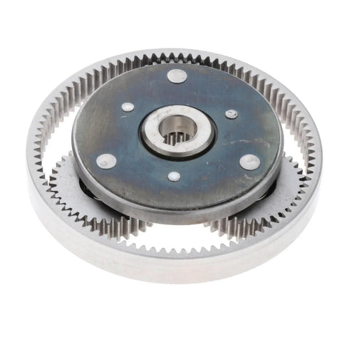 36T Planetary Gear With Clutch Kit For Electric Motors, 12mm Thick, 47.5mm Diameter Steel Gear Set for e-bikes, front view