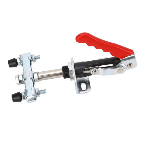 Heavy Duty Push Pull Toggle Clamp For Woodworking Jigs And Welding Fixtures, Adjustable Double Head Clamp With 992.1Lb Clamping Force