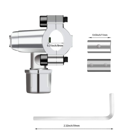 BPV-31 bullet piercing valve kit, six-pack HVAC line tap for 1/4, 5/16, 3/8 in tubing; includes Allen wrench.