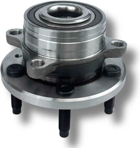 Heavy Duty Front And Rear Wheel Hub Bearing Assembly For Explorer Police Interceptor Utility 2011 2012 2013 2014 2015 2016 2017 2018 5 Lug With ABS OE Replacement 512460 HA590446 BR930809 Drop In Ready, close-up view