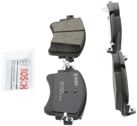 Bosch QuietCast rear ceramic brake pads set (2-pack) for Audi vehicles