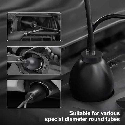 Universal Quick Intake Adapter From OBDMONSTER With Heavy Duty Sealed Expandable Bladder For Auto Air Intake Leak Testing