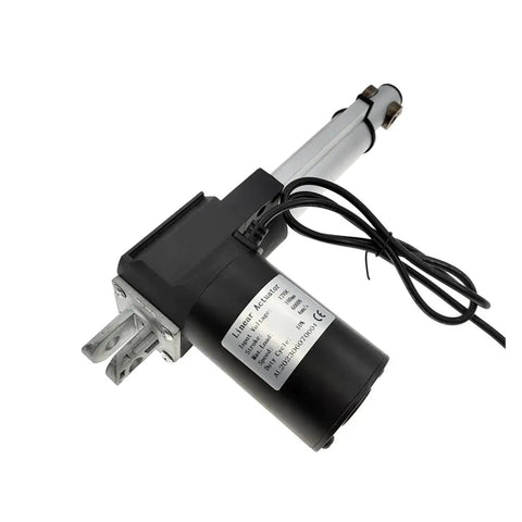Beefy 24V DC Linear Actuator Heavy Duty 6000N For Sofa Recliner Lift Controller, black motor, silver rod, cable attached