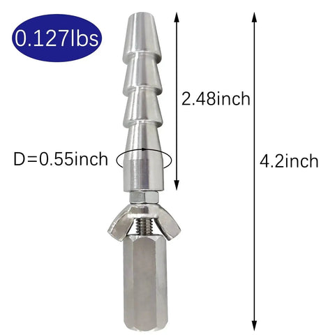 14mm End Connector With M8 Thread Stainless Steel Pro Grade DIY Design For Reciprocating Linear Actuators Industrial Use Easy Install
