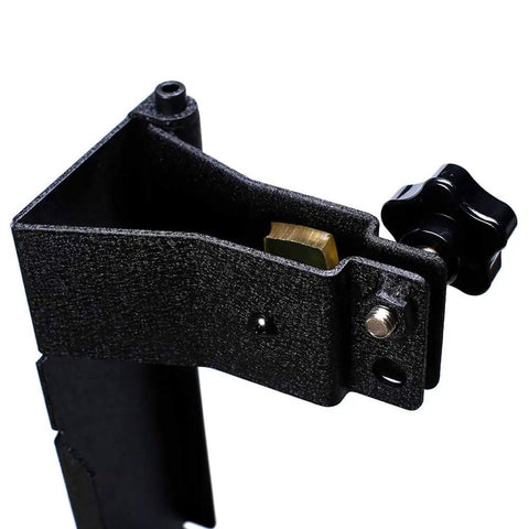 Rear High Lift Jack Mount Carrier For 2007 2017 Jeep Wrangler JK Off Road Easy Bolt On Jack Holder close-up view