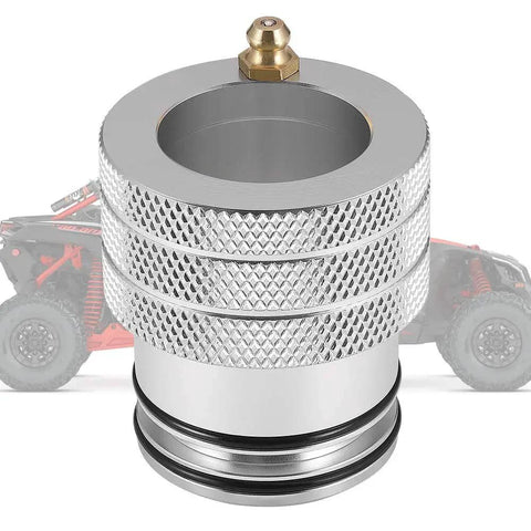 39mm Wheel Bearing Grease Tool For Can Am Maverick X3 And X3 Max Turbo RR 2017 2026 with knurled aluminum grip