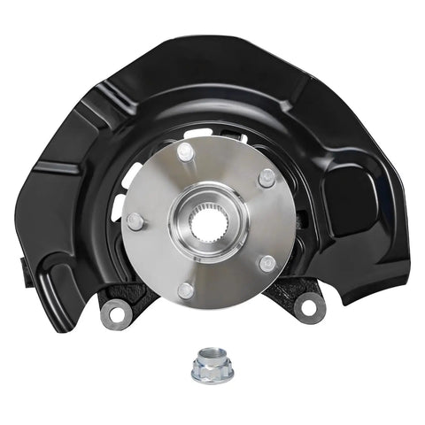 Front Left Steering Knuckle And Wheel Hub Bearing Assembly For 2007 2012 Toyota Camry And 2007 2012 Lexus ES350 Driver Side Replacement Direct Fit OE Style Suspension Component Premium Aftermarket Part