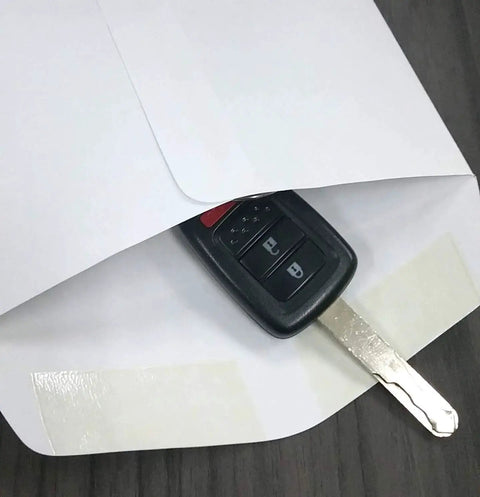 Auto Shop Key Drop Envelopes For After Hours Drop Offs And Overnight Key Returns, Mechanics And Garages, Gummed Seal, White 6x9 Inches