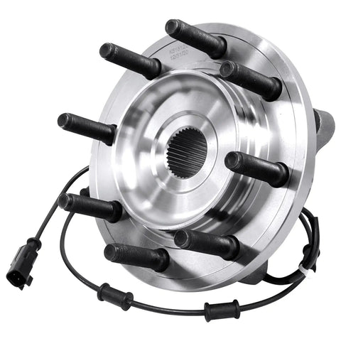 4WD Front Wheel Hub Bearing Assembly Pair for Dodge Ram 2500 3500 2009 2010 2011 Front 8 Bolt Hub With ABS Sensor Wire