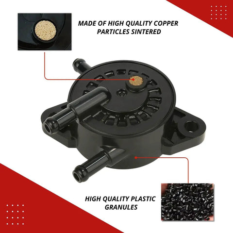 OEM Replacement Fuel Pump 12 GPH Direct Fit For Lawn Mowers And Golf Carts High Performance Electric Fuel Pump Delivers Reliable Pressure