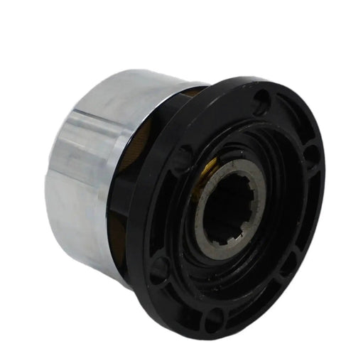 Heavy Duty Steel 10 Splines Drive Shaft Component B056 AVM410 One Piece With Bearings for auto, truck, SUV applications side view
