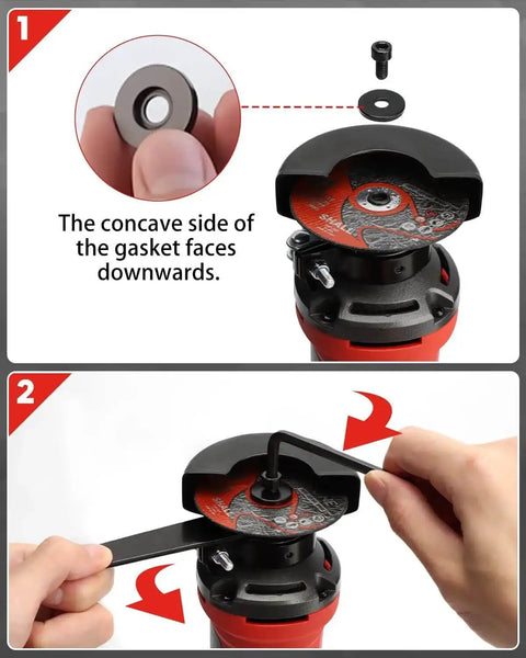 Installation guide for 3 Inch High Speed Cut Off Tool With 3.5 Amp Motor And 24000 RPM Metal Cutter Includes Three Cut Off Wheels