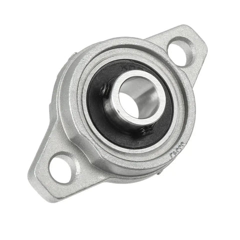 4 Pack Pillow Block Bearings Set With Three Eighths Inch Bore 10mm ID Self Aligning Zinc Alloy Flange Bearings KFL000