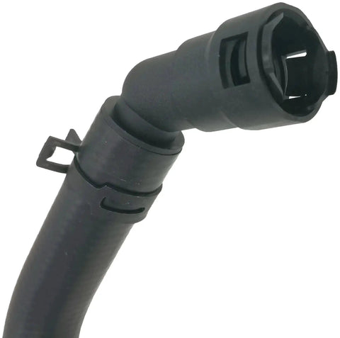 Close-up of HVAC Heater Hose Assembly for Ford and Lincoln Direct Replacement Durable Temperature Resistant Hose Prevents Cracking And Leaks