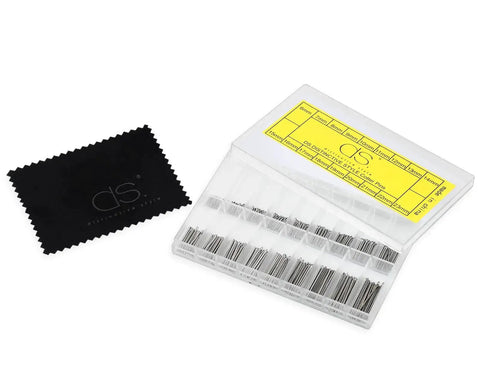 360 Piece Watch Band Link Cotter Pins Set 6 To 23mm Stainless Steel Repair Kit with storage box visible on a white background.