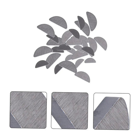 Stainless Steel Woodruff Key Set 80 Pcs 8 Sizes SAE Fasteners For Pulleys And Drive Shafts Hub Adjustment Mechanical Hardware