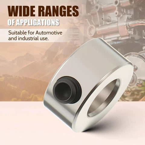 10 Pack Shaft Collars With Wrench And Screws 5.05mm Bore 10mm Outer Diameter 5mm Width Solid Steel Construction Landing Gear Stopper Wheel Collar for Machinery and Industrial Use product image