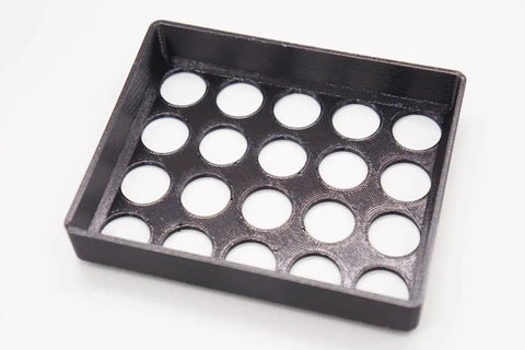 Durable 3D Printed Composite Storage Organizer Rack Tray For ER20 Collet CNC Milling Chuck Lathe Tools Multicolor Finish
