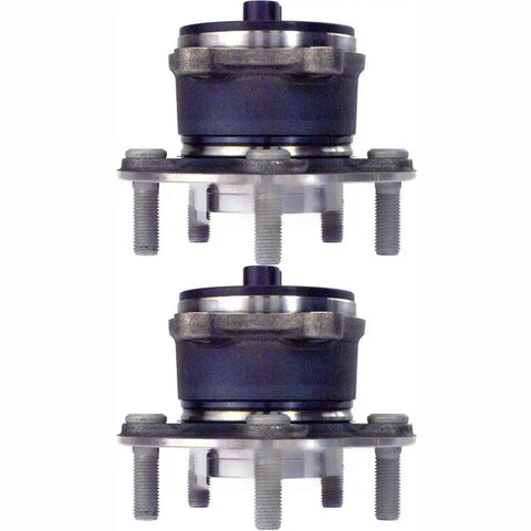 Image of 2 Pack Rear Wheel Bearing Hub Assembly Direct Fit For 2013-2018 Mazda 6 And CX-5, Heavy-Duty Rear Hub Replacement Kit, front view.