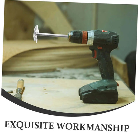 Cordless drill with socket plumbing fitting saver tool joint expander for home commercial and industrial use on a workbench.