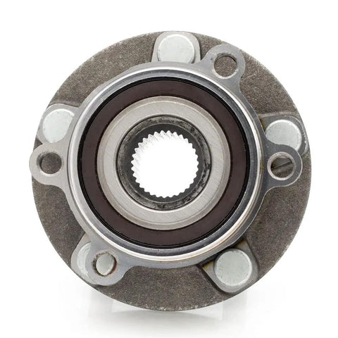 Front view of Front Wheel Hub And Bearing Assembly 513347 Compatible With 2014 2019 Mazda 6 And 2013 2022 Mazda CX 5 For A Smooth Ride