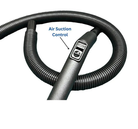 Pro Grade Replacement Vacuum Hose And Tool Set For Shop Vac And Ridgid Style Vacuums, 2 1/4 Inch Friction Fit Tank with control
