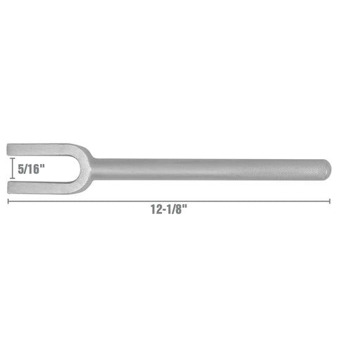 15 16 Inch Ball Joint Separator Pickle Fork Tool Tie Rod Tool Heavy Duty Steel with measurements visible
