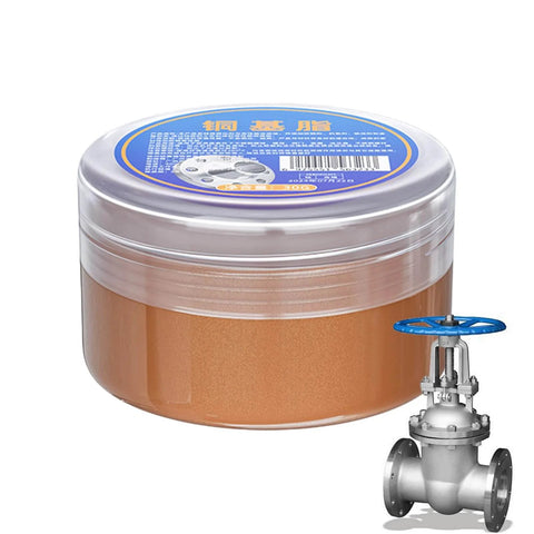 Copper Based Anti Seize Grease With High Temperature Protection container and industrial valve