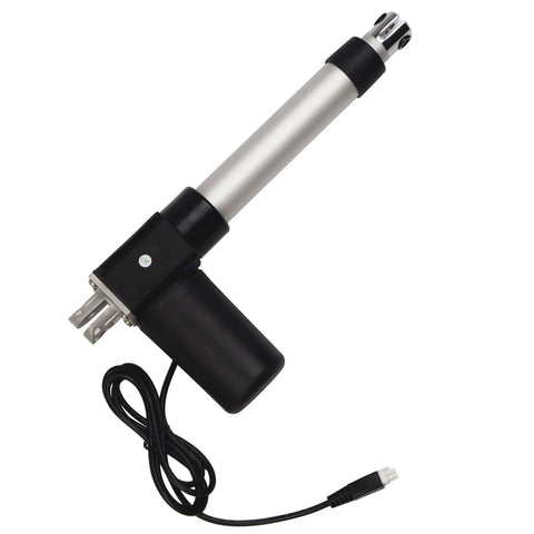 Beefy 24V Linear Actuator With Hall Effect Feedback 6 Inch Stroke 900 Lbs Of Force IP66 Water Resistant Ideal For Home Automation Industrial Manufacturing And Automotive Projects Progressive Automations