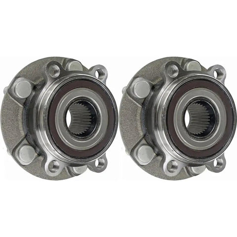 Image showing a Two Pack Front Wheel Bearing And Hub Assembly For Mazda 6 And CX-5 2013-2017 Replacement KD353304XC KD353304XD.
