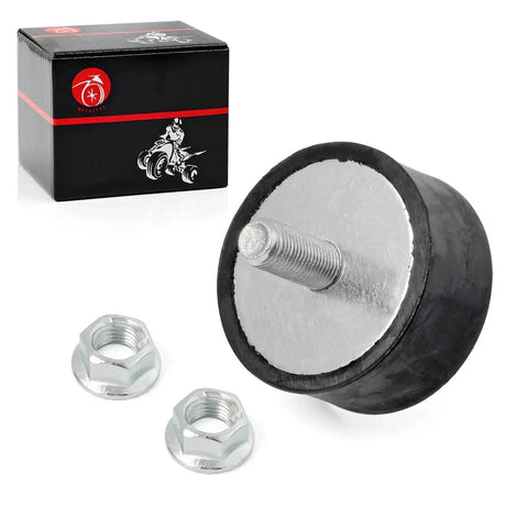 2X Engine Top Motor Mount Rubber for Polaris Sportsman Ranger Scrambler Quads with nuts and packaging