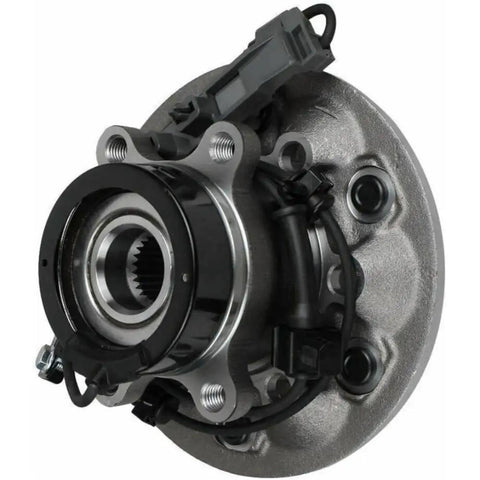 Wheel Hub And Bearing Assembly With ABS Sensor Front Right Passenger Side For Chevy Colorado GMC Canyon Isuzu I370 3.7L 07 08 6 Lug 4x4 Steel Replacement Part