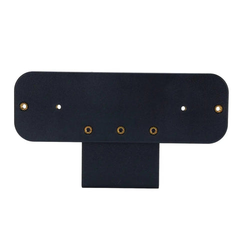 Front view of anti theft video doorbell mount bracket for home and office, durable plastic and steel, tough as nails door mount.