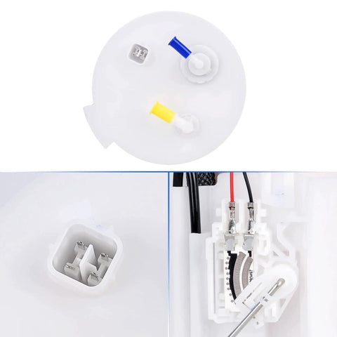 Fuel Pump Replacement For Rancher 420 And Foreman Rubicon 500-520 ATVs Plug-And-Play Kit close-up showing connector and internals