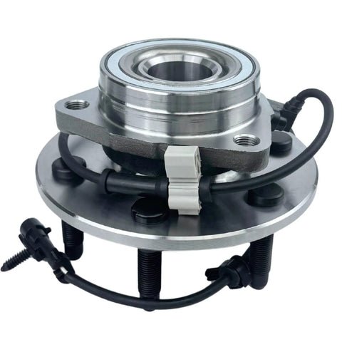 Pair Front Wheel Bearing And Hub Assembly For GM Trucks And SUVs Fits 1999 2007 Cadillac Escalade ESV Ext Chevrolet Silverado