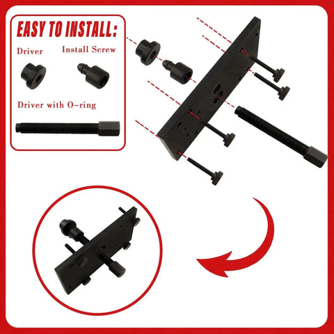 Camshaft Bearing Remover And Installer Tool 5806 For Harley Davidson Milwaukee Eight Engine M8 2017 2024 with installation guide