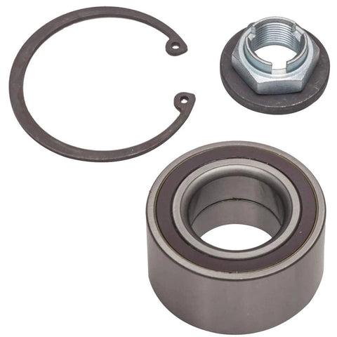 Components of Front Wheel Bearing And Hub Assembly 5 Lug Set For 2010 To 2013 Ford Transit Connect Low Runout Direct Replacement 2 Piece OE Quality Quad Lip Seal