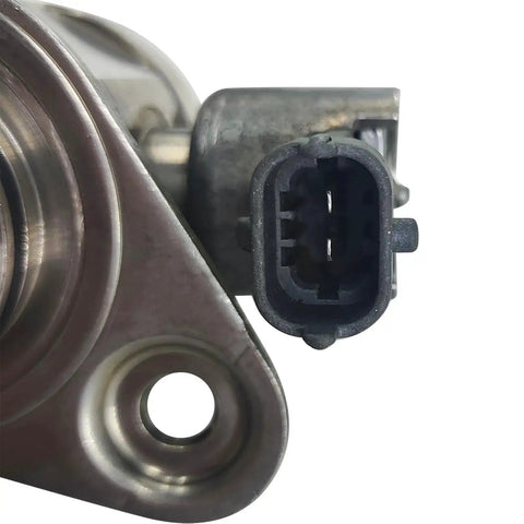Premium High Pressure Fuel Pump Replacement For GM Vehicles 2008 To 2017 Fits Chevrolet Camaro Traverse Buick Enclave LaCrosse Cadillac CTS STS GMC Acadia Saturn Outlook And More With Cross Reference Numbers 12626234 12614934 12647344 12658552 close-up showing connector