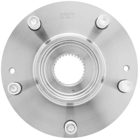 2-Pack Front Wheel Hub Bearing Assembly Compatible With 2007-2017 Azera 3.3L V6, 2011-2014 Sonata 2.0L L4, close-up view