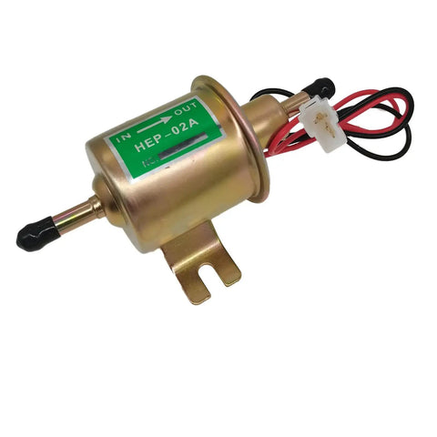 Beefed Up 12V Electric Fuel Pump Metal Solid Replacement For Motorcycle Carburetor ATV Trucks Boats Low Pressure 2.5 To 4 PSI For Gasoline Or Diesel Engines Reliable 12 Volt Fuel Delivery System