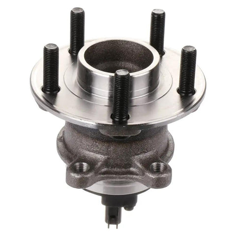 Rear Wheel Hub Bearing Assembly For Ford Focus 2012 To 2018 With ABS 5-Lug 2-Piece Replacement, OE Numbers 512466