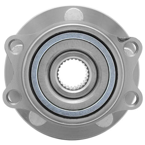 Front view of Premium 2 Pack Rear Wheel Hub Bearing Assembly For 2000 2004 Legacy, 2000 2004 Outback, 2003 2006 Baja.