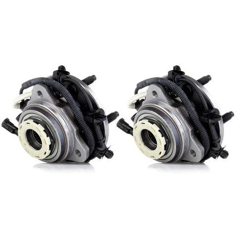 Front Wheel Hub Bearing Assembly 515027 For Ford Ranger 1998 2000 And Mazda B4000 1998 2000 With ABS 5 Lug 2 Piece Set Heavy Duty Hub Bearing Kit