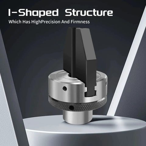 I-shaped structure of 2 Inch 2 Jaw Pen Drilling Lathe Chuck With 1 Inch 8TPI Direct Thread For Woodturning