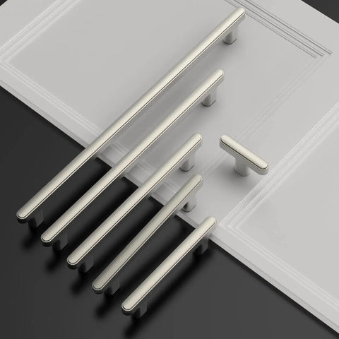 10 Pack Brushed Nickel Cabinet Knobs Satin Nickel Drawer Pulls For Kitchen Cabinets Bathroom Cupboards And Dressers; CK0084